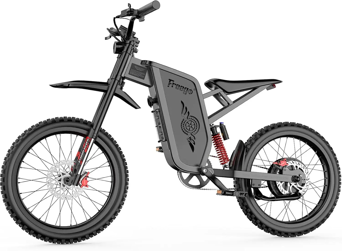 Freego X2 Pro Electric Motorcycle For Adults 6000W Off Road Ebike 50MPH Warranty