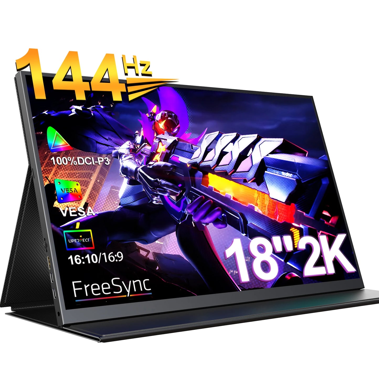 UPerfect UGame B118 2K HDR FreeSync Monitor 144Hz Gaming