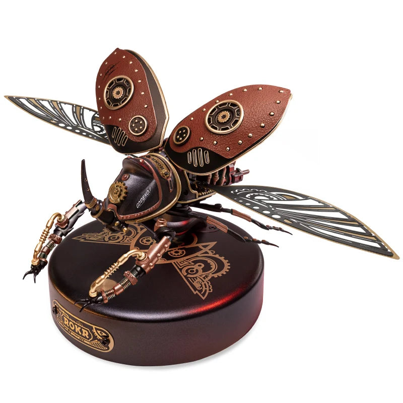 Robotime MI Series Three Dimensional Puzzle Sets Emperor Scorpion Beetles Turtle
