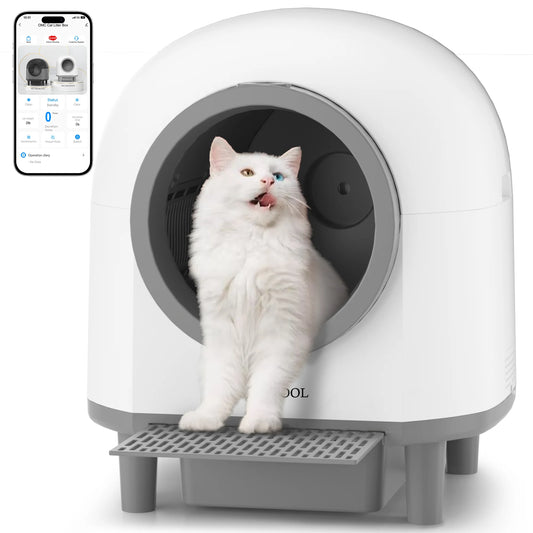 REDSASA Automatic Cat Litter Box with App Control and Trash Bag - Antland Marketplace