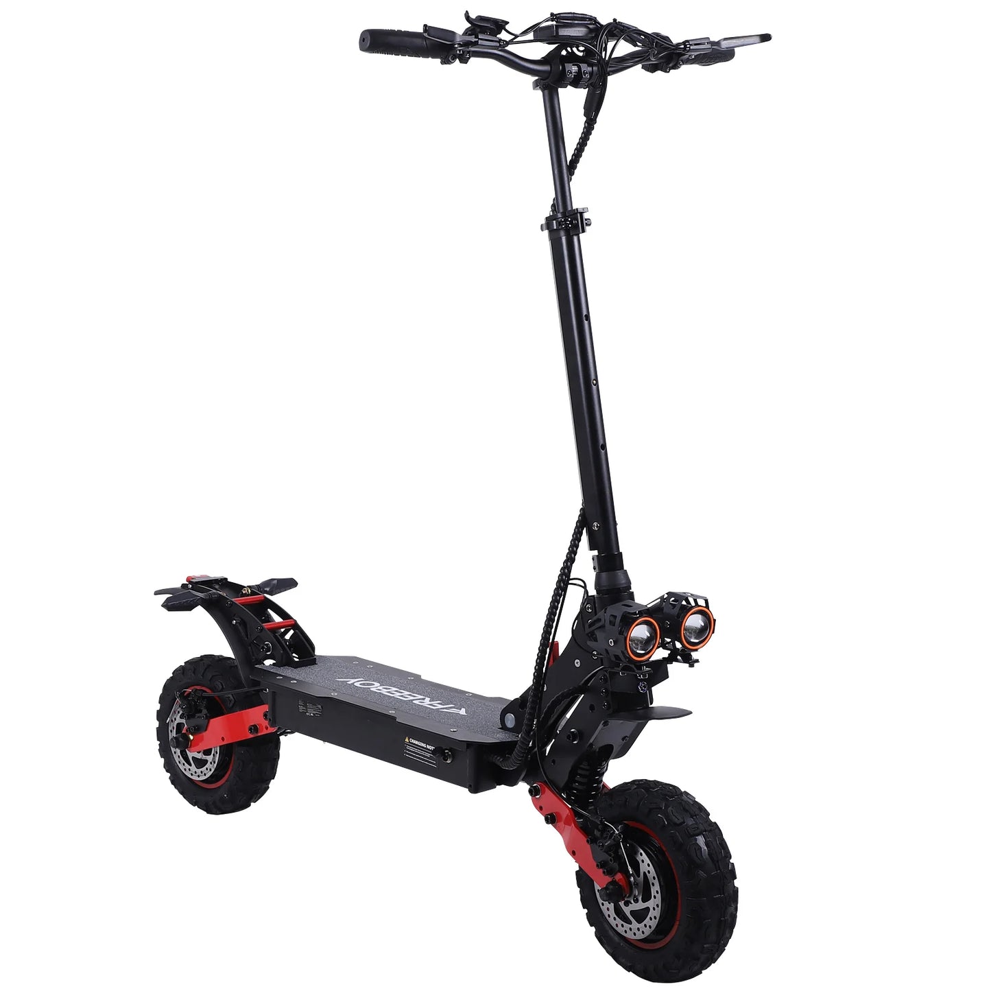 Electric Scooter 2400W Dual Motor 35 MPH 40 To 60km Range Dual Suspension