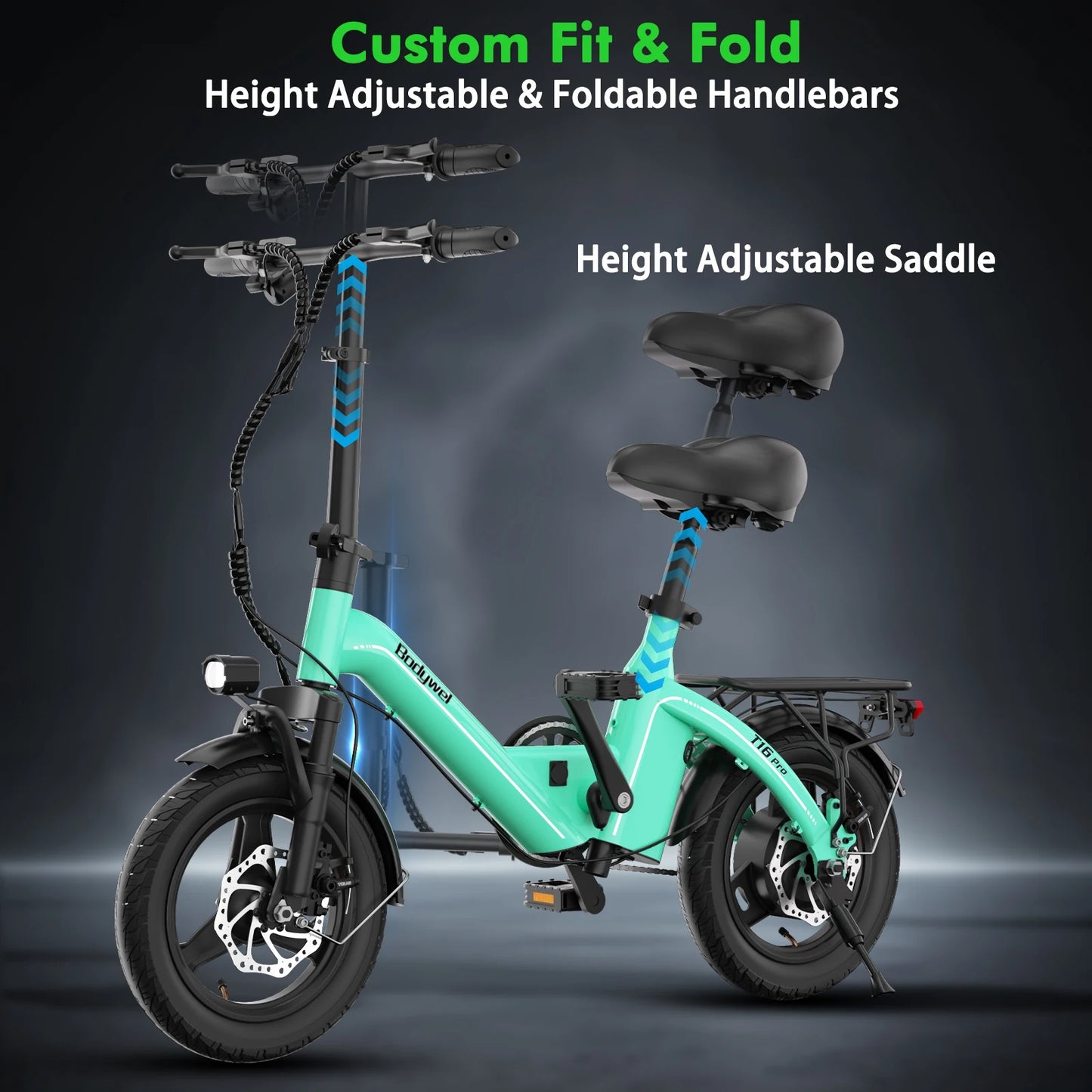 Bodywel T16Pro Foldable Electric Bike 750W Urban Commuting