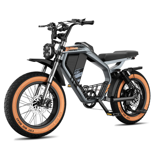 Luckeep M5 Max Electric Bike 2000W Peak Motor 37 MPH Fat Tire 20 Inch