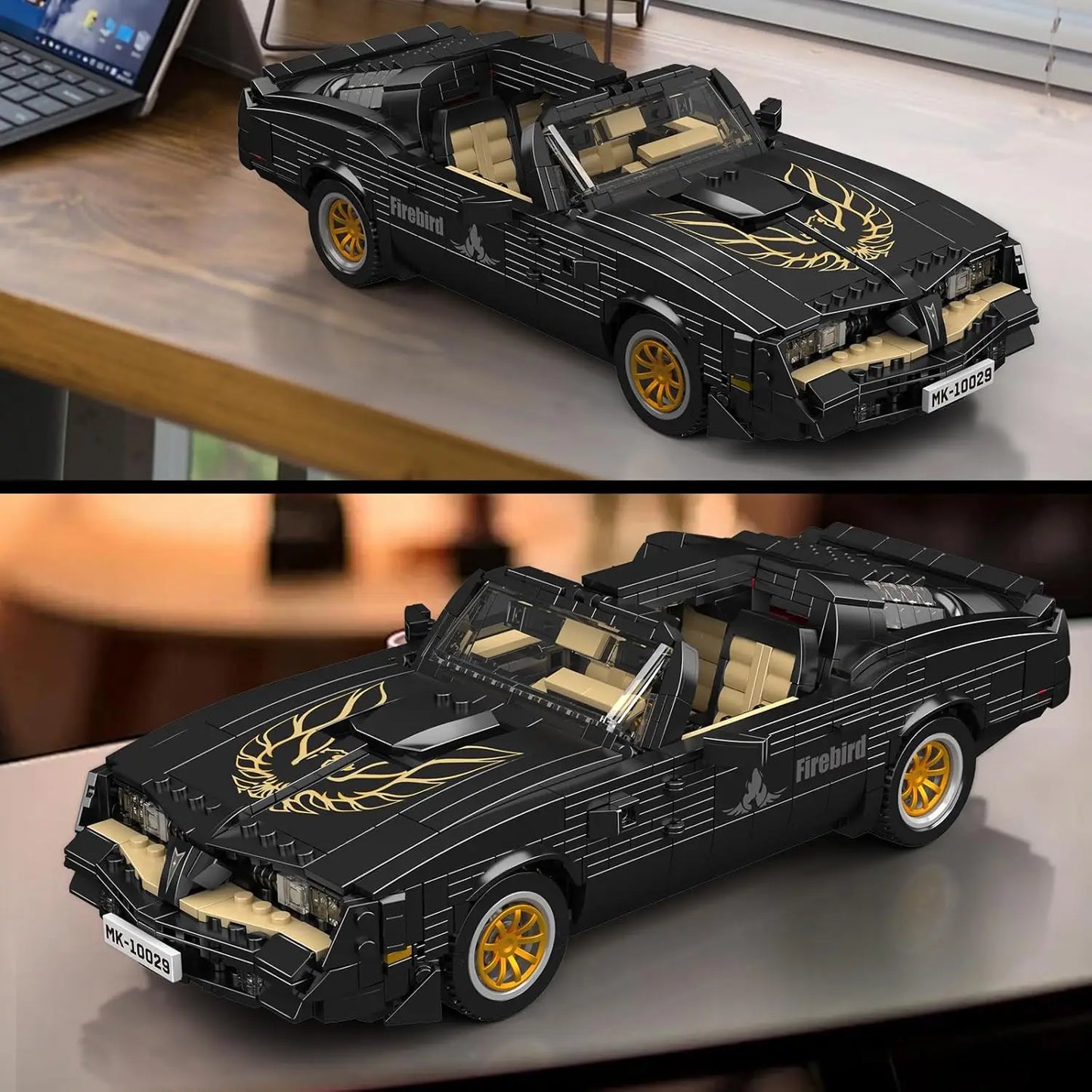 Mould King 10029 Firebird Retro American Sports Car Set