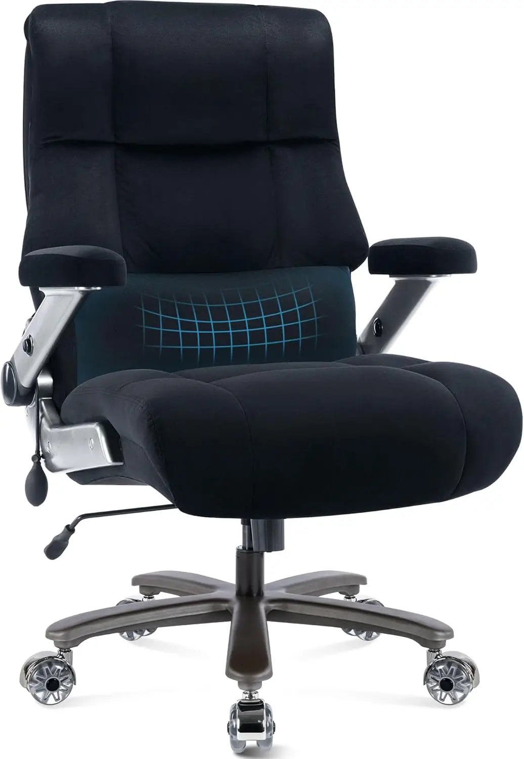 Big and Tall Executive Office Chair with Adjustable Support - Antland Marketplace