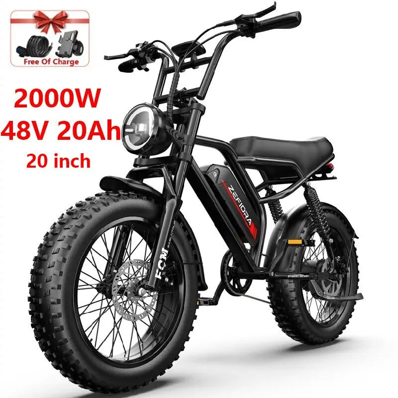 2000W City Electric Scooter 60 Mile Range Free Shipping